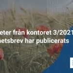 Nyheter från kontoret 3/2021 har publicerats