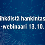 Reaaliaikatalouden tilannehuone: Sähköistä hankintasi! -webinaari osa 1
