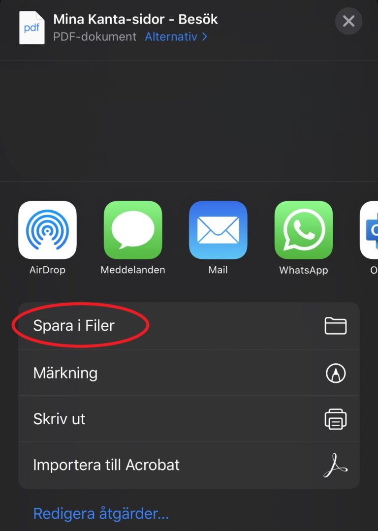 Var Sparas Nedladdade Filer Iphone